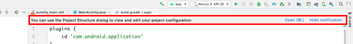 You can use the Project Structure dialog