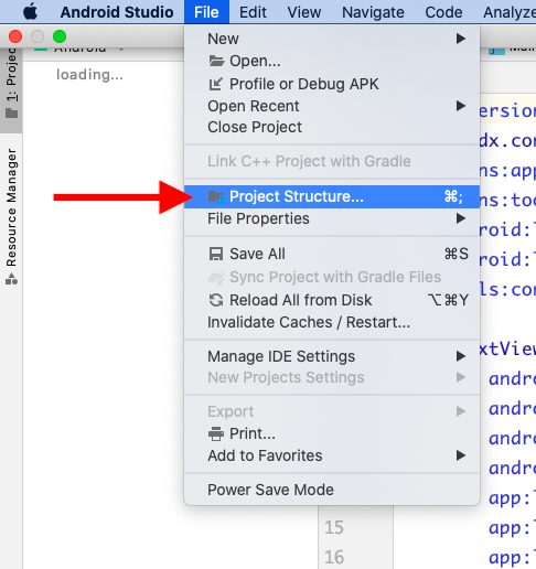 You can use the Project Structure dialog