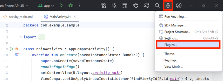 Android Studio Ladybug で Classic UI に戻す方法｜Code for Fun